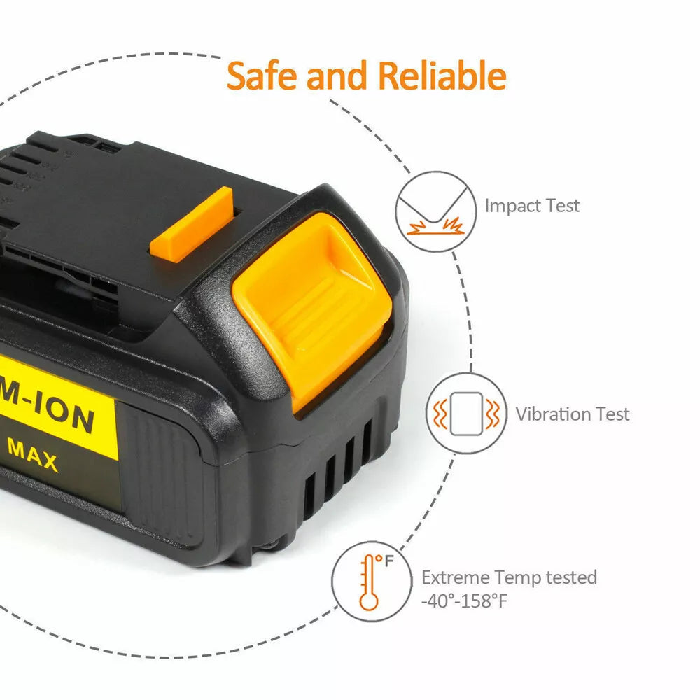 Replacement DeWalt Battery 18V/20V 5000mAh