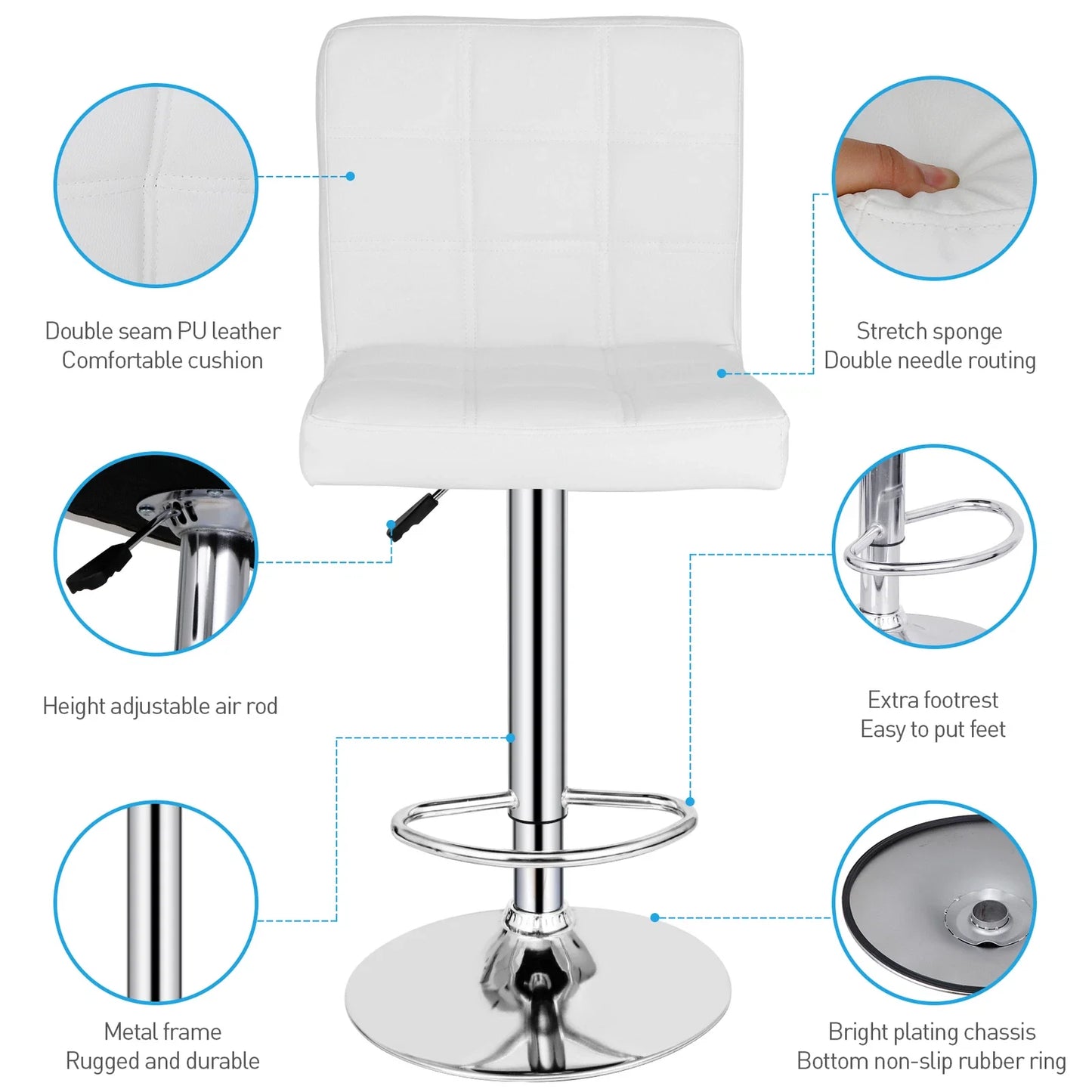 Bar Stools Chair Breakfast Bar Stools Kitchen Bar Stools