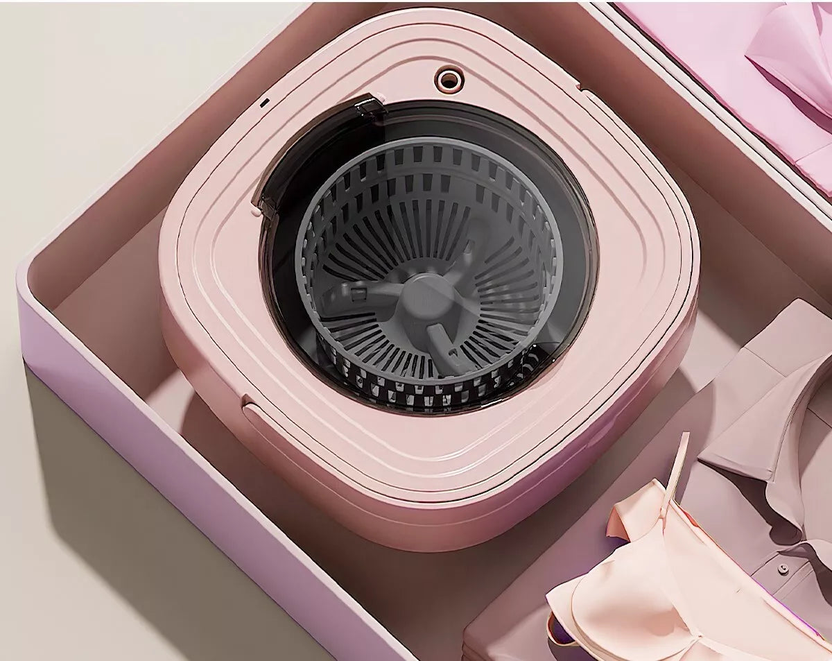 8L Foldable Washing Machine Mini Underwear Laundry Machine