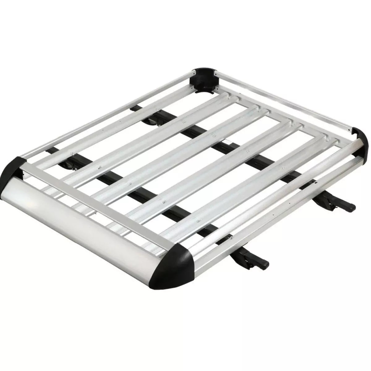 Universal Roof Rack Basket with Net and Rain Ponchos (130cm)