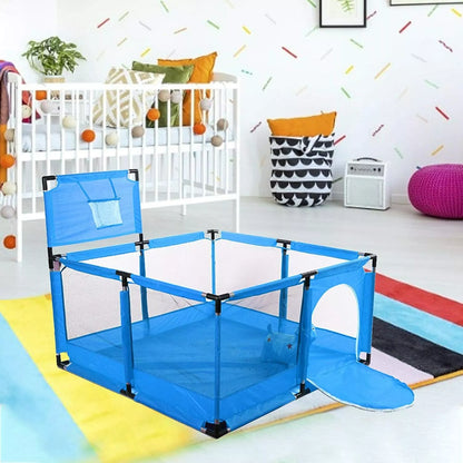 Baby Kids Playpen Yard Fence Play Pen Blue