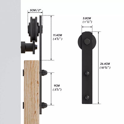 Barn Door Hardware 1.83M