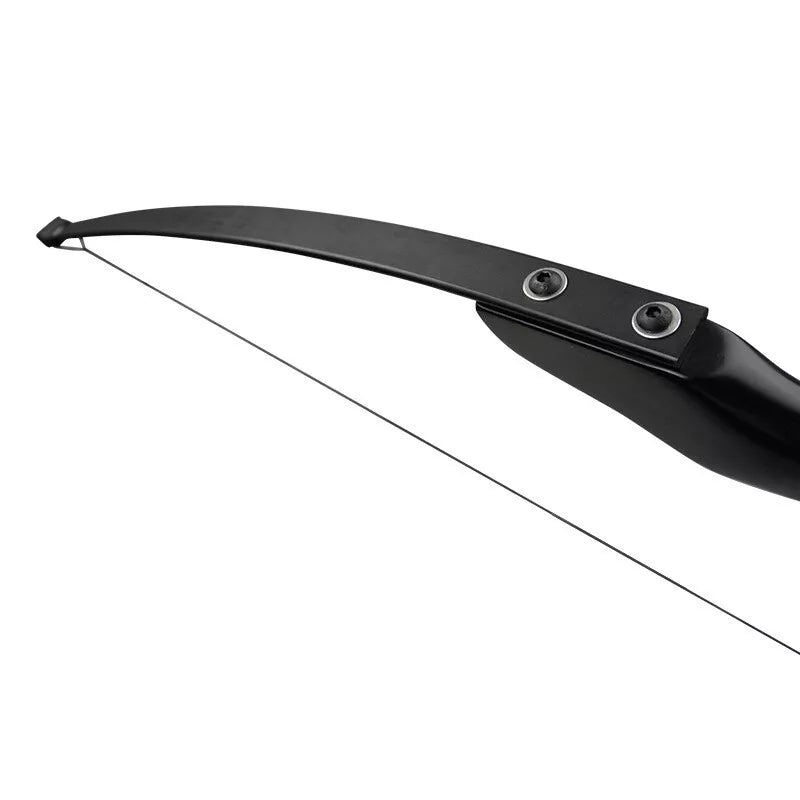 40lbs Archery High Strength Hunting Recurve Bow (Black)