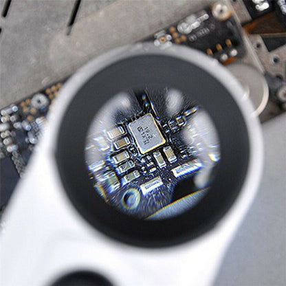 40X Magnifier Glass Jeweler Eye with 2 LED Lights