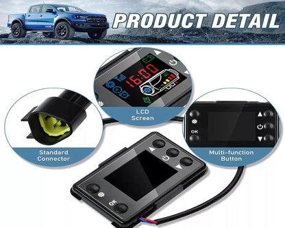 Diesel Air heating system Monitor LCD Switch With Remote
