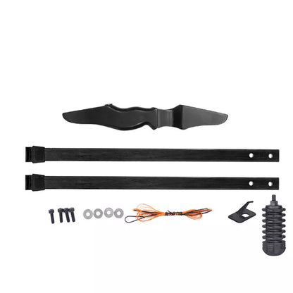 30lbs Archery Military Grade Hunting Recurve Bow (Black)