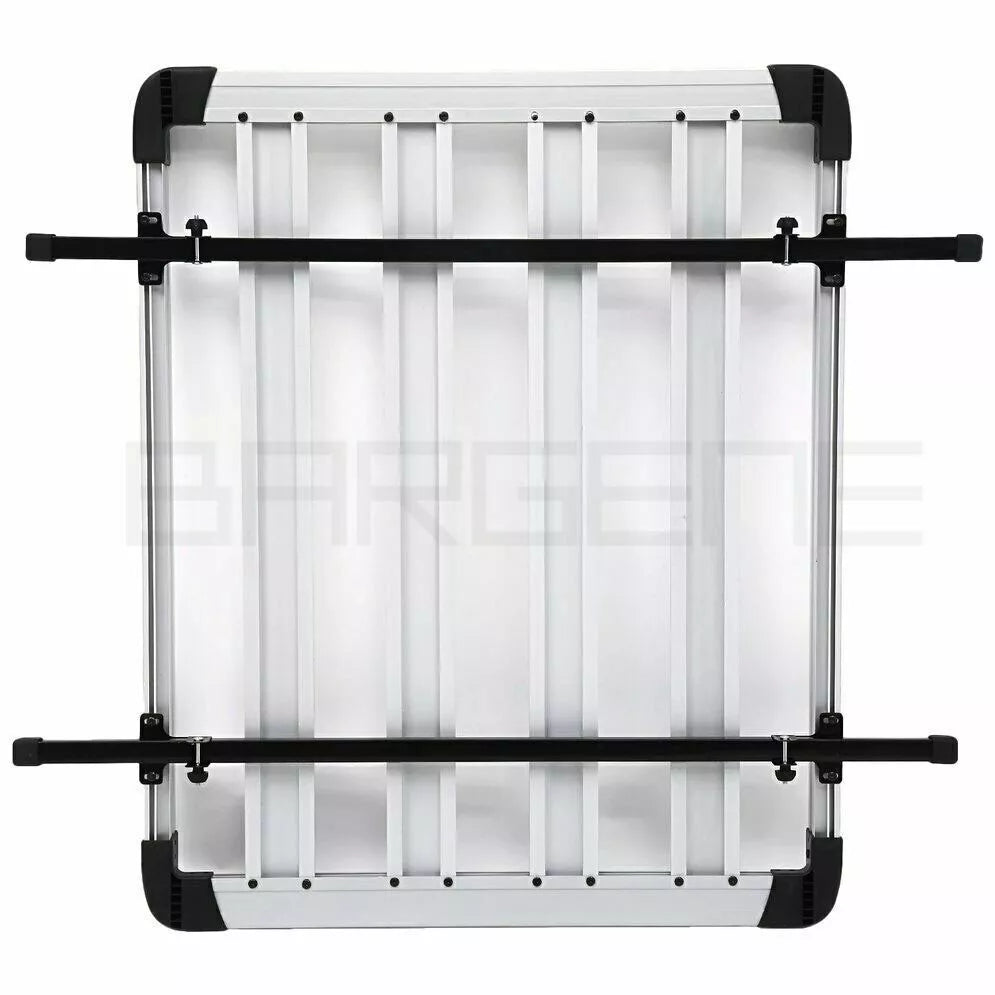 Universal Roof Rack Basket with Net and Rain Ponchos (140cm)