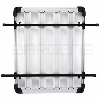 Universal Roof Rack Basket with Net and Rain Ponchos (130cm)