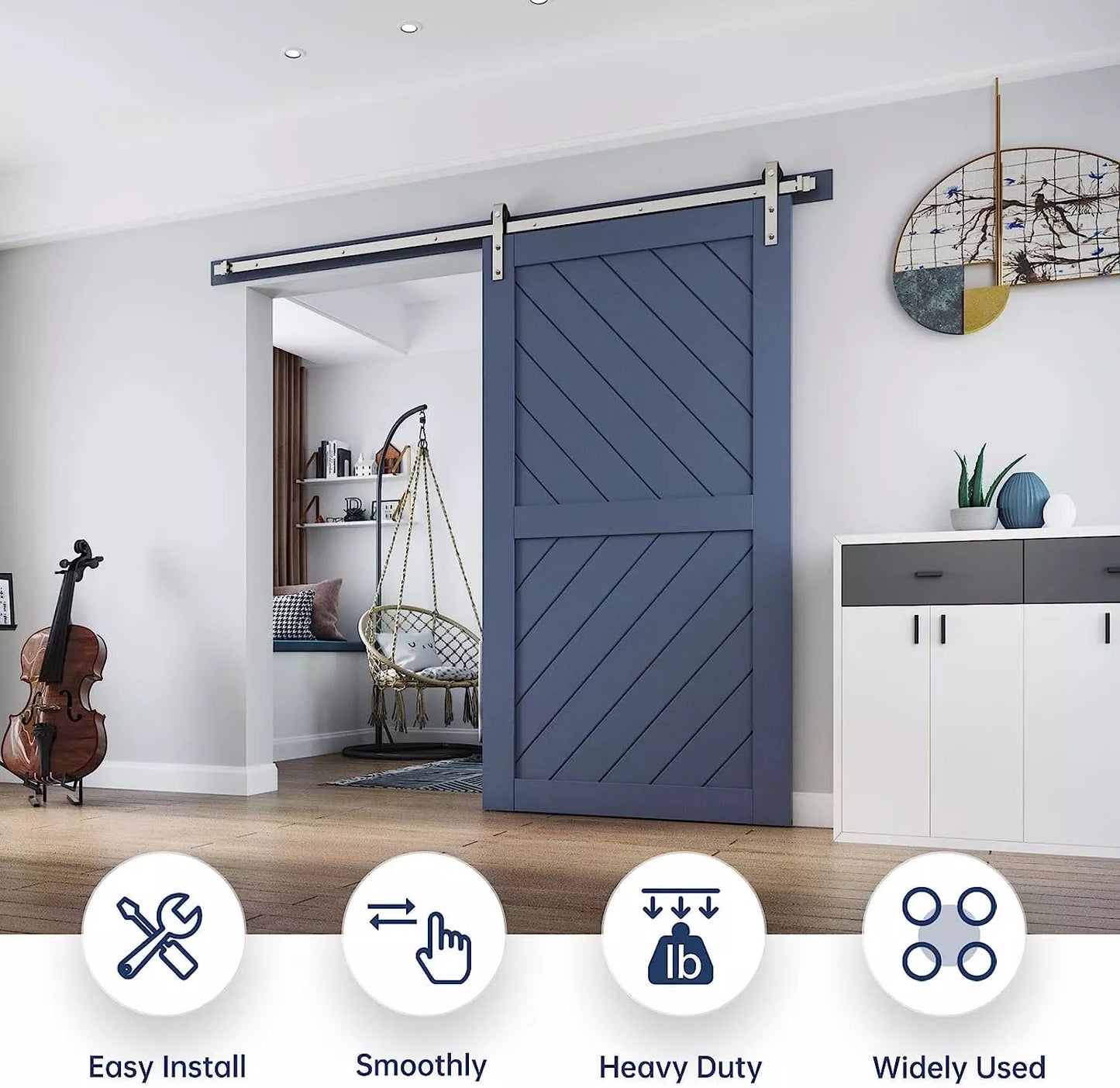 Barn door Hardware 1.83M Single Door