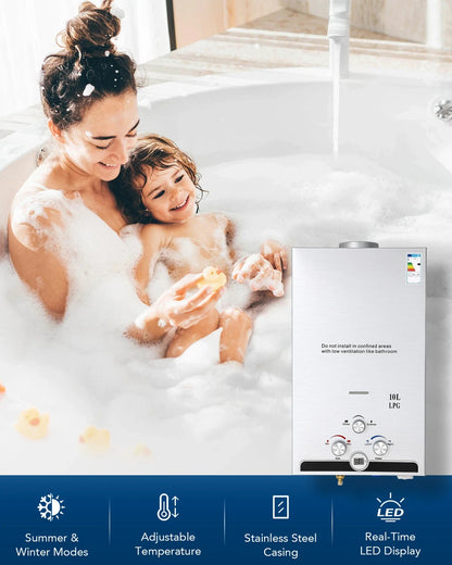 Gas Water Heating 10L