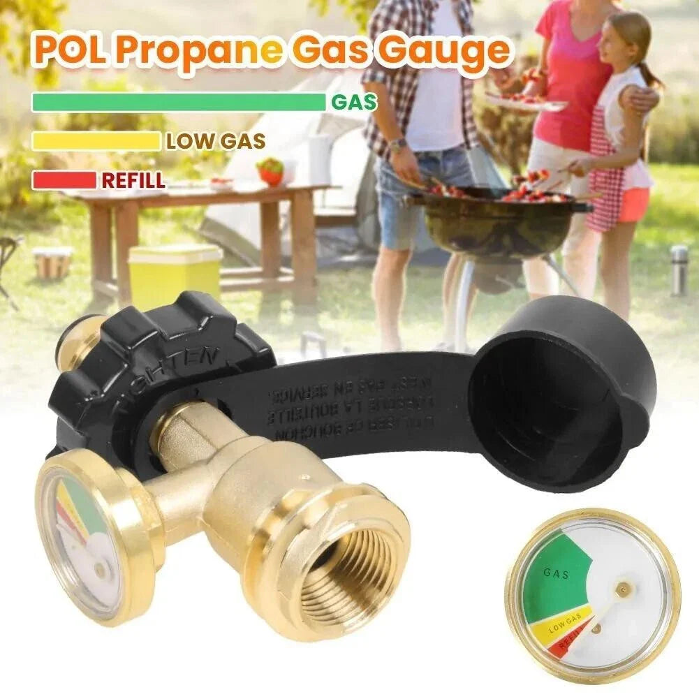 Propane Tank Gauge Level Indicator Gas Pressure Meter