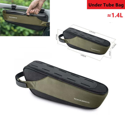 Ligtweight Bicycle Top / Under Tube Cycling Bike Frame Bag
