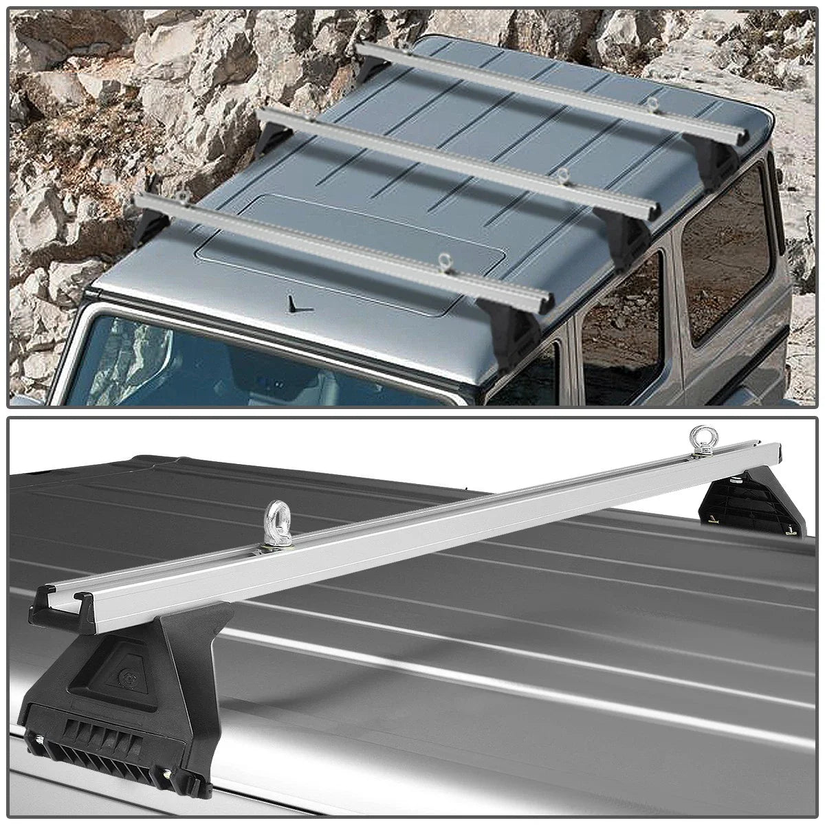 Car Roof Racks Cross Bar Roof Rack for Gutter Mount