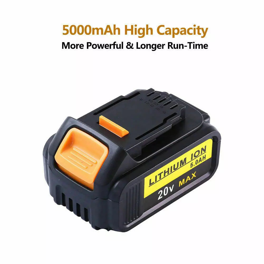 Replacement DeWalt Battery 18V/20V 5000mAh