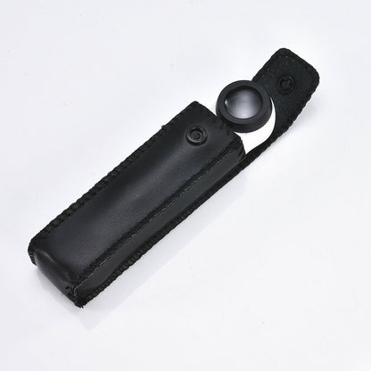 40X Magnifier Glass Jeweler Eye with 2 LED Lights