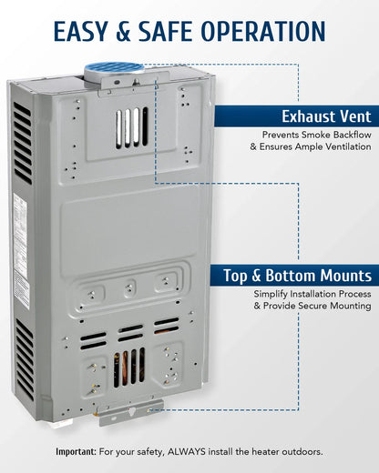 Gas Water Heating 10L