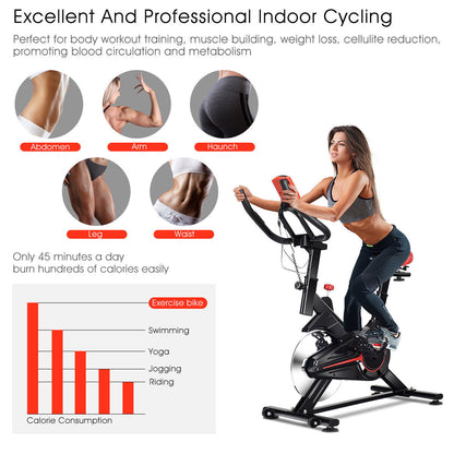 Exercise Bike for Home & Gym Spin Bike Bicycle