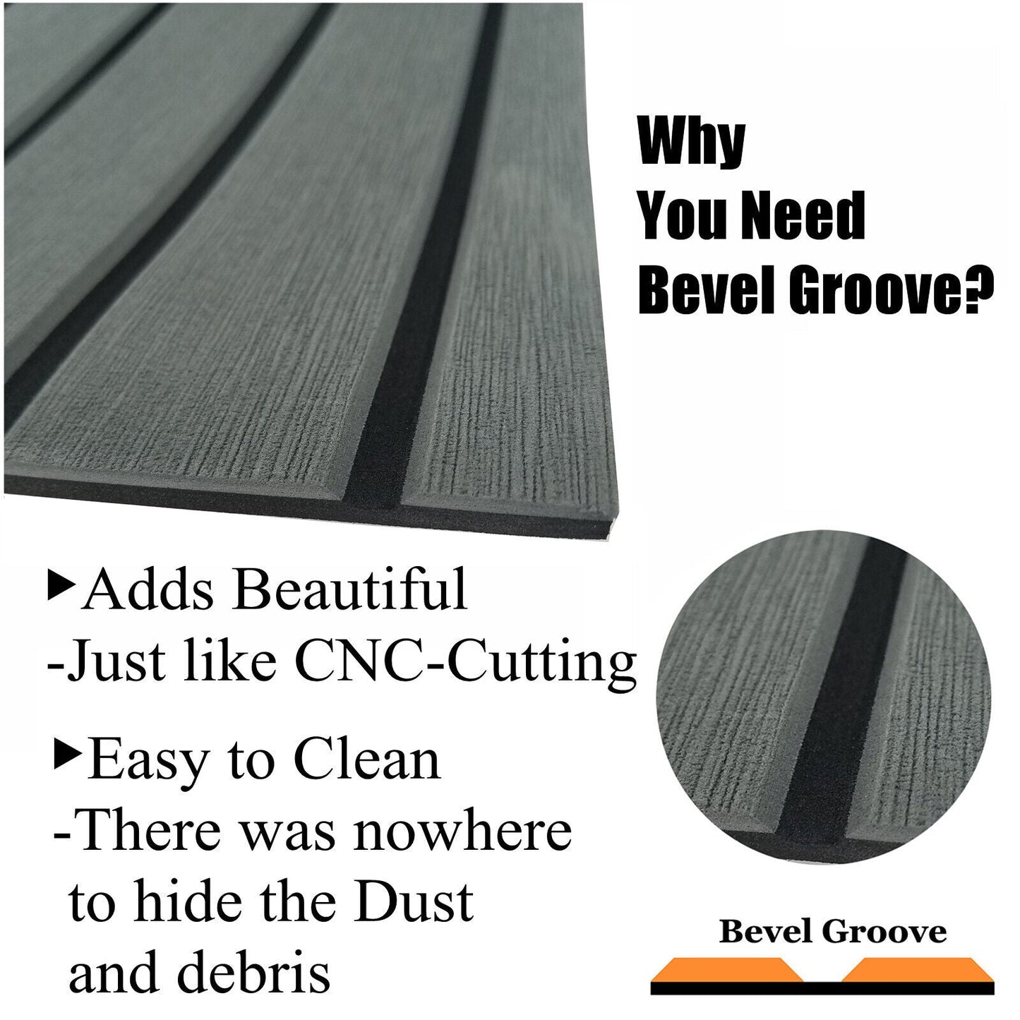 Marine Carpet Teak Boat Flooring Mat EVA