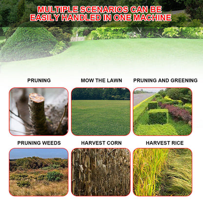 Weed Eater and Grass Trimmer Lawn Mower