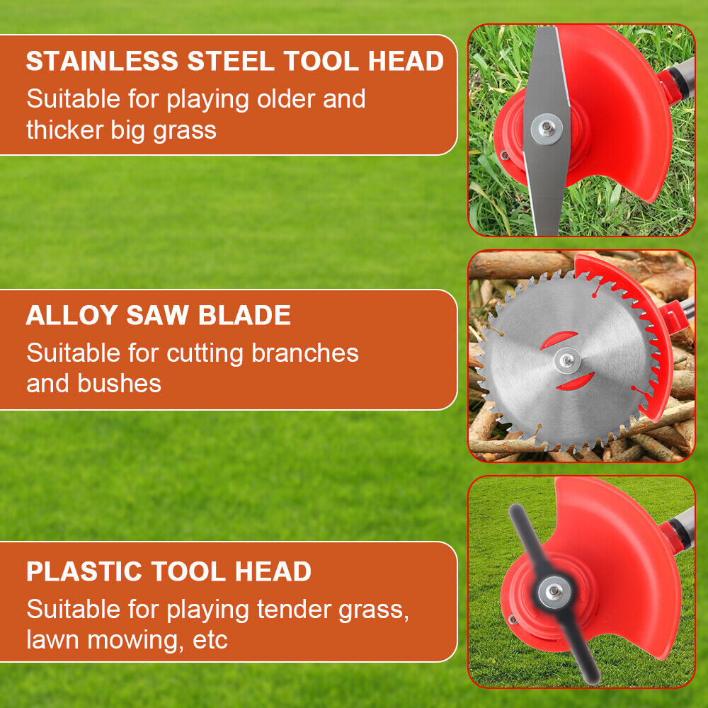 Weed Eater and Grass Trimmer Lawn Mower
