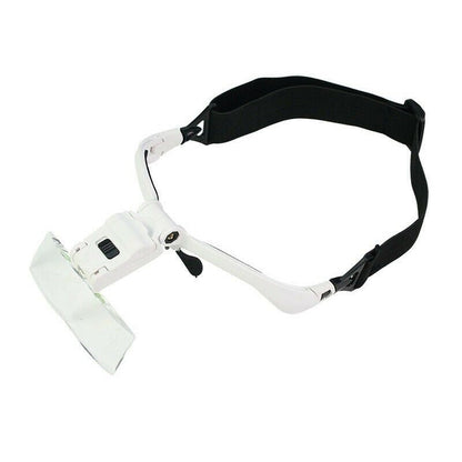 Head Mount Magnifier with LED lamp