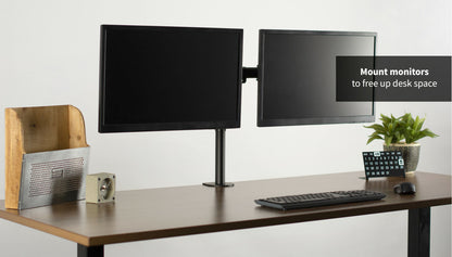Dual Arm Monitor Mount Stand Bracket