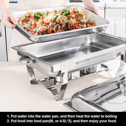 Chafing Dish Food Warmer Stove 11L