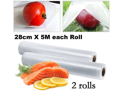 Vacuum Sealer Bags Roll 2PCS
