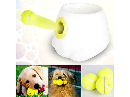 Creative Dog Pet Toys Tennis Launcher Ball Thrower