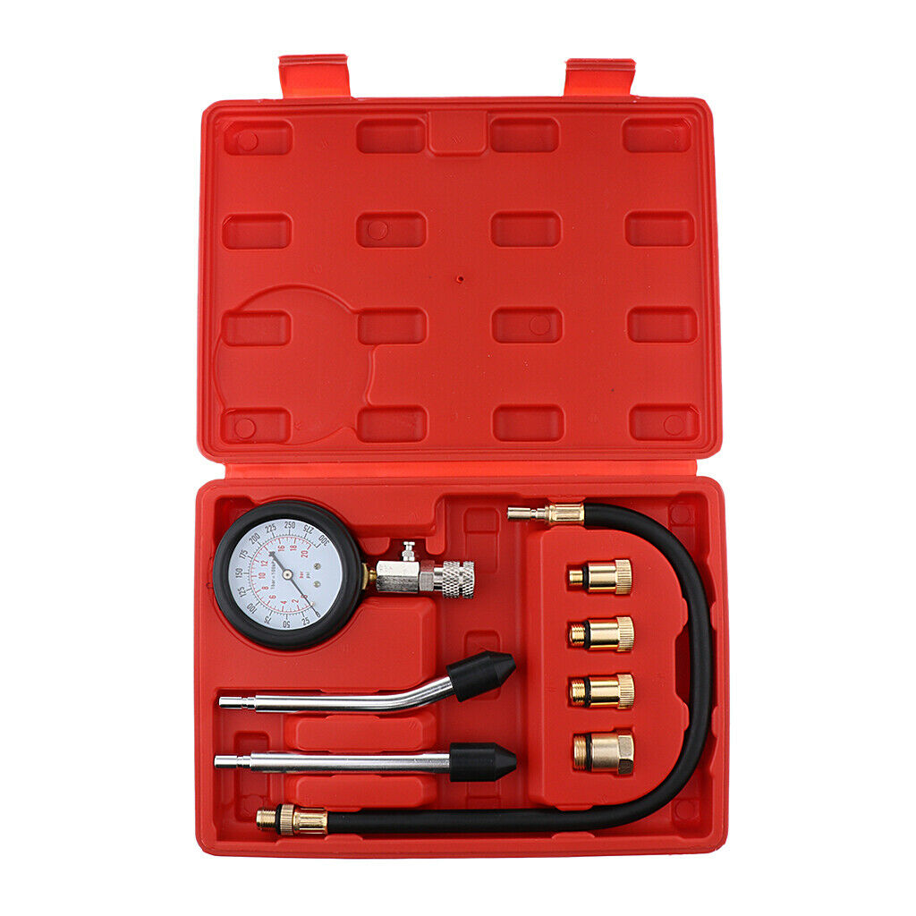 Compression Tester Auto Petrol Gas Engine Cylinder Tester