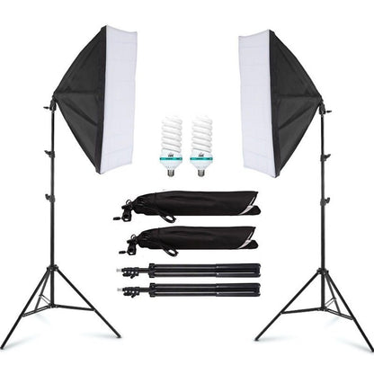 Softbox Lighting Kit Professional Studio Photography Light Kit