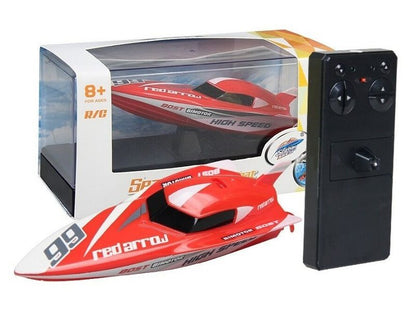 Remote Control Racing Boat - RED