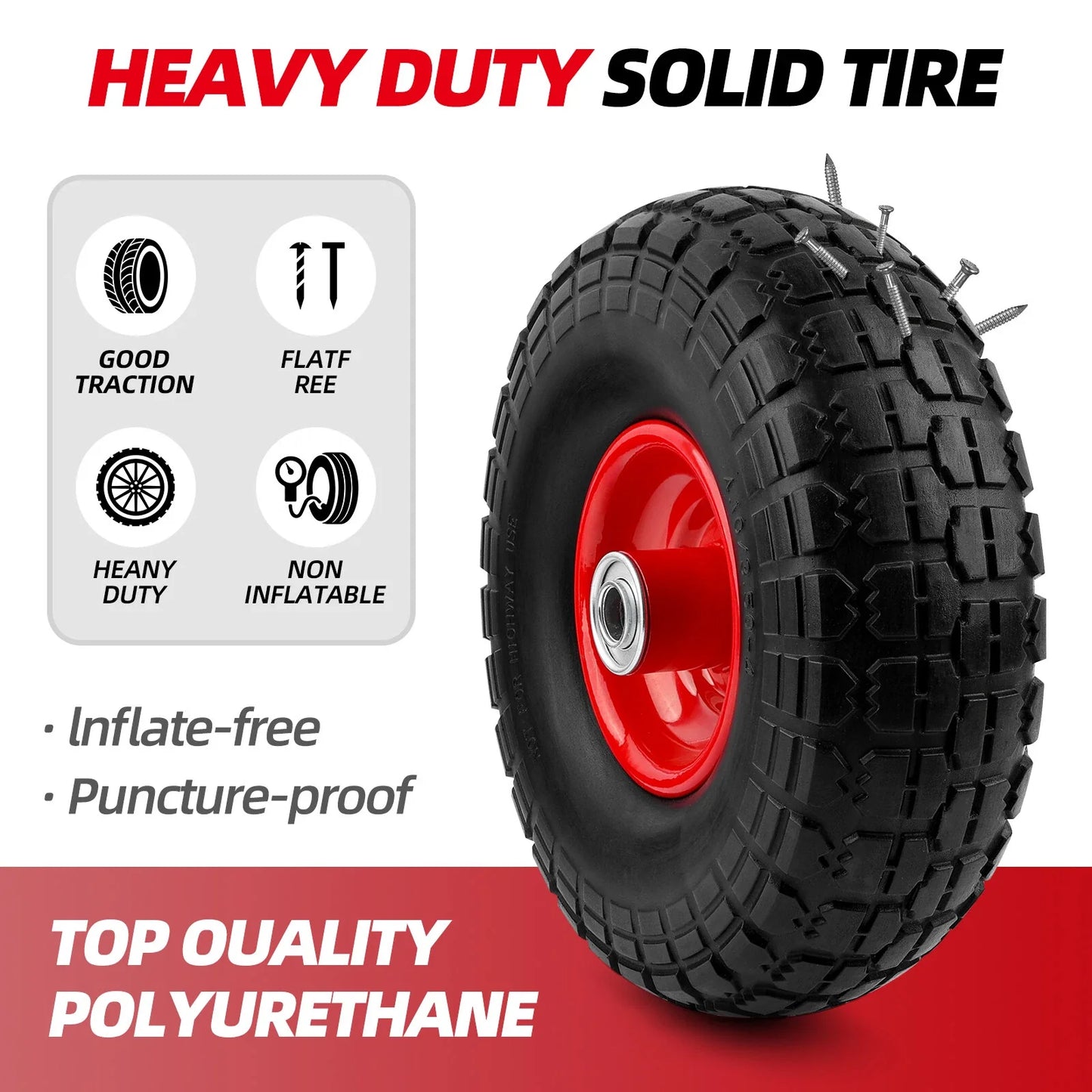 Wheel Barrow / Trolley / Go Cart Wheels