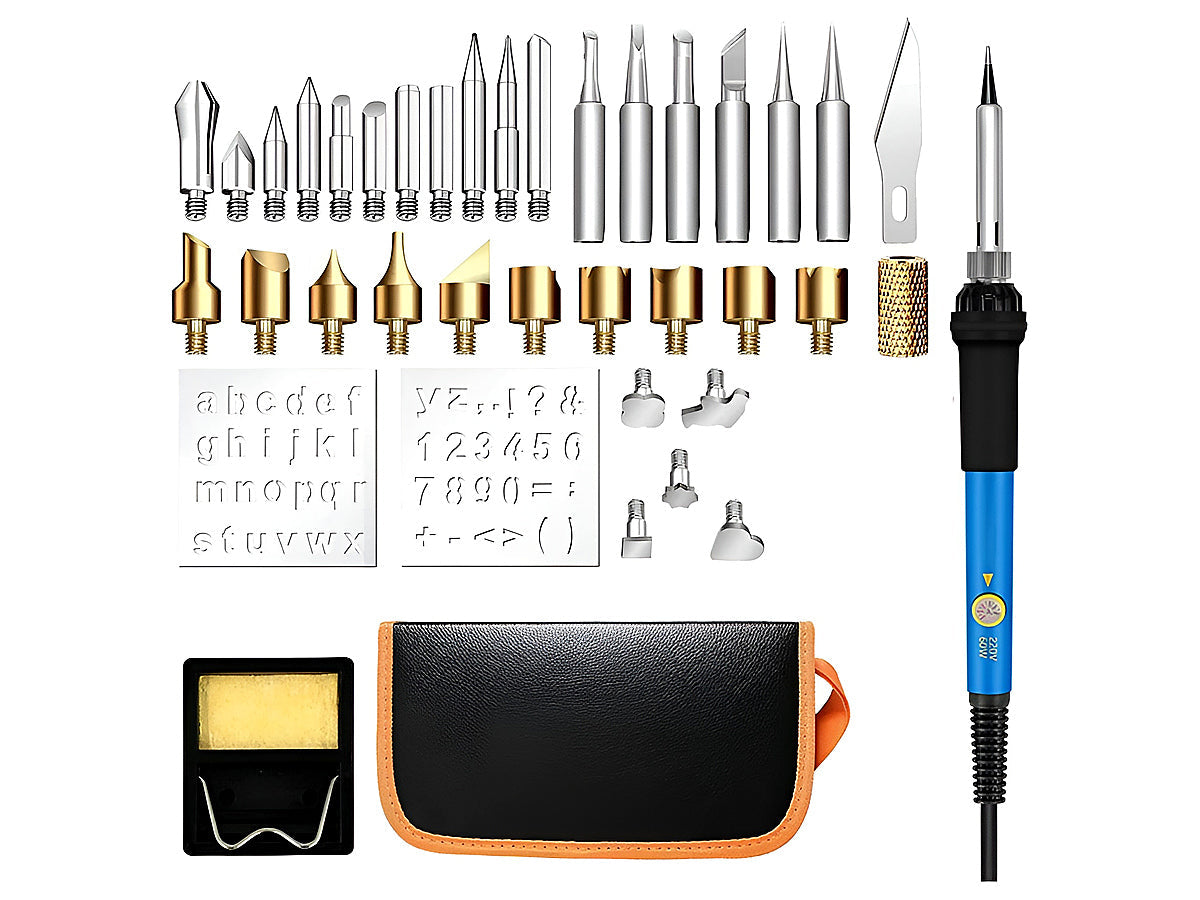 Wood Burning Pyrography Pen Kit