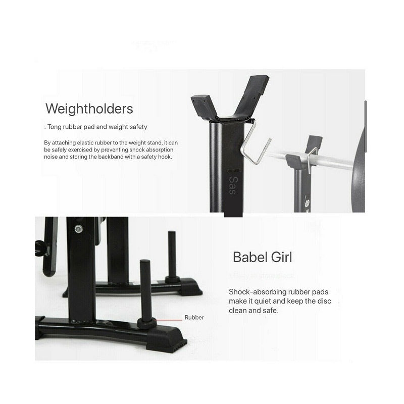 Adjustable FID Sit Up & Weight Bench