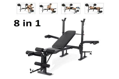 Adjustable FID Sit Up & Weight Bench