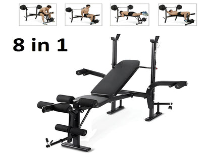 Adjustable FID Sit Up & Weight Bench
