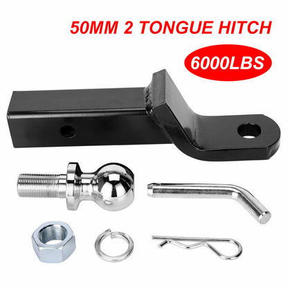 6000lbs Trailer Tow Bar Towbar Hitch Tow Ball Mount
