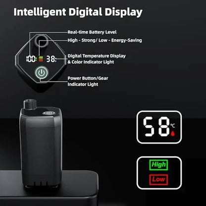 Portable Shower Kit Camping Shower Kit with Bucket