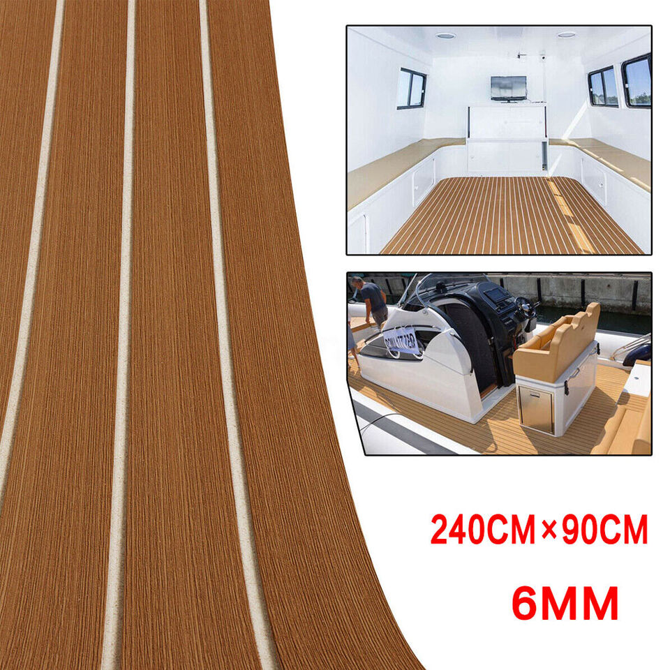Marine Carpet Teak Boat Flooring Mat EVA
