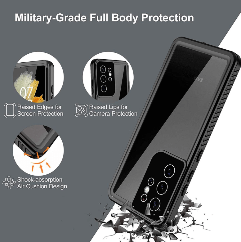 Redpepper Waterproof Case for Samsung S21 Ultra | Full Protection