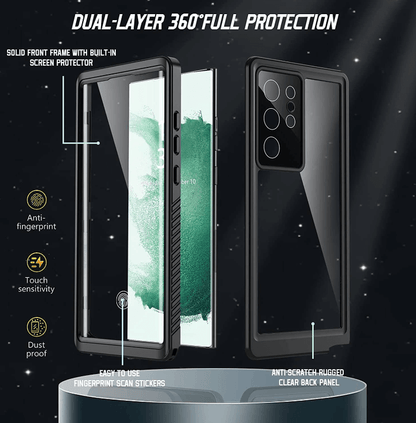 Redpepper Waterproof Case for Samsung S24 Ultra | Full Protection