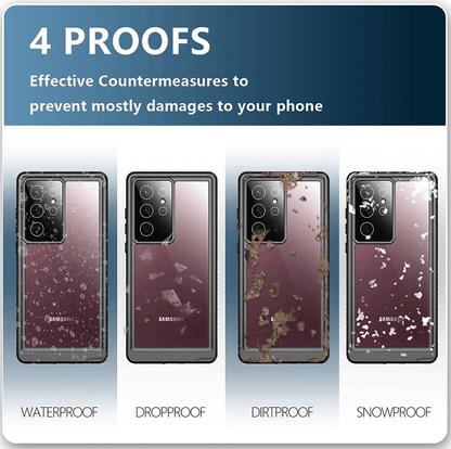 Redpepper Waterproof Case for Samsung S24 Ultra | Full Protection