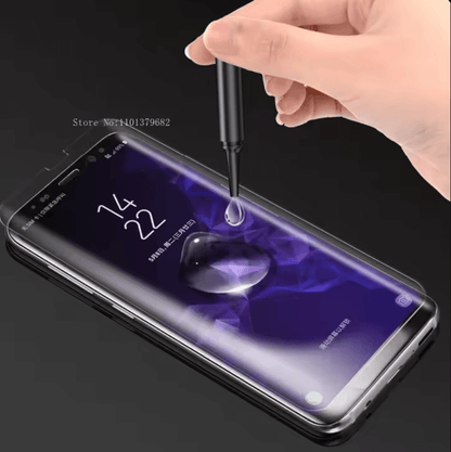 UV Liquid Full Glue Tempered Glass for Samsung Galaxy S22 Plus