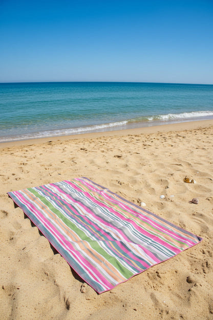 Frankly Cotton Quick Dry Sandless Beach Towels 6 Colour Options 100x180cm