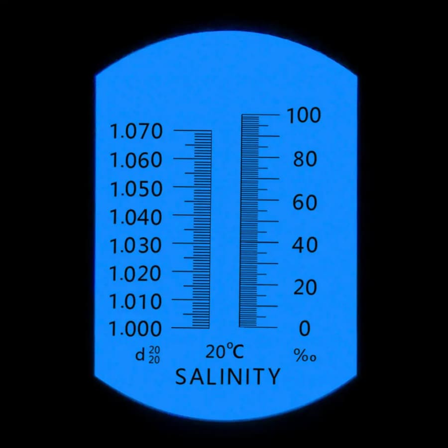 Refractometer - Salinity (0-100% - 1.000-1.070 SG)