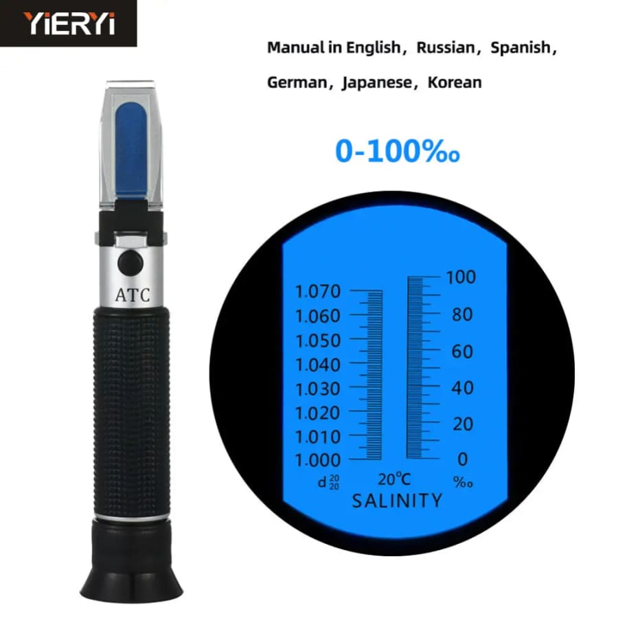 Refractometer - Salinity (0-100% - 1.000-1.070 SG)