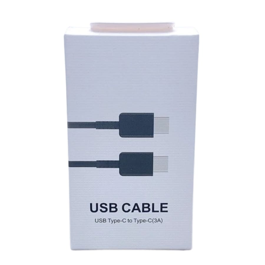 Sams Type-C to Type-C 3a Cable Ori Quality (white box)