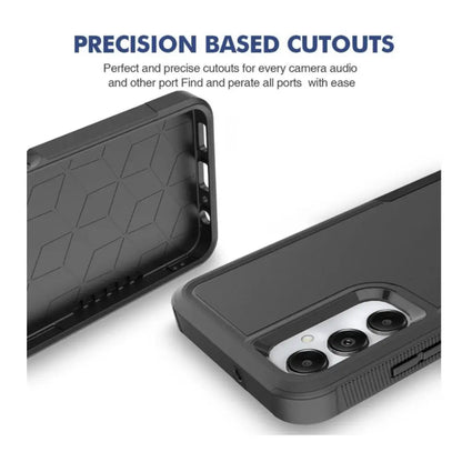 Samsung Galaxy A05 Dual Layer Armor Hard Case – Black