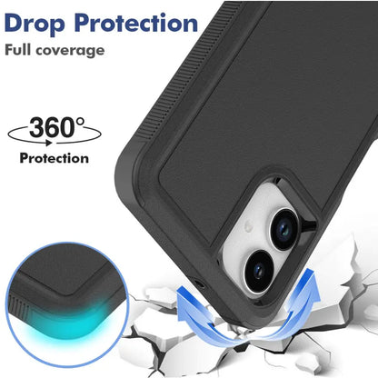 Samsung Galaxy A06 4G Dual Layer Armor Hard Case – Black